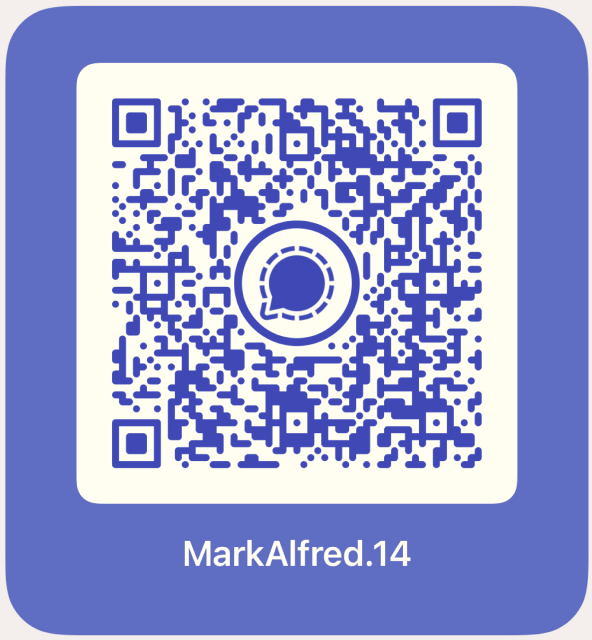 Signal QR code for MarkAlfred.14
